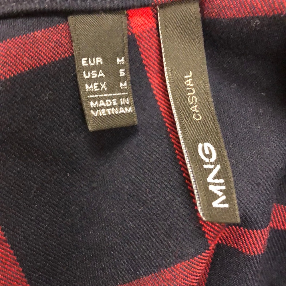 MNG Plaid Shift Dress - Picture 5 of 6